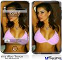 iPod Touch 2G & 3G Skin - Pink Ruffle Bikini Top