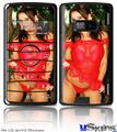 LG enV2 Skin - Lilly Ruiz Red Lace Lingerie