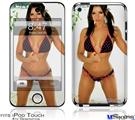iPod Touch 4G Decal Style Vinyl Skin - Lilly Ruiz - Pokadot Bikini 3