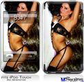 iPod Touch 2G & 3G Skin - Lilly Ruiz Black Lingerie