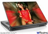 Laptop Skin (Large) - Lilly Ruiz Red Lace Lingerie