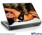 Laptop Skin (Small) - Lilly Ruiz Black Lingerie