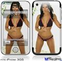 iPhone 3GS Skin - Lilly Ruiz - Pokadot Bikini 3
