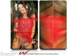 Lilly Ruiz Red Lace Lingerie - Decal Style skin fits Zune 80/120GB  (ZUNE SOLD SEPARATELY)