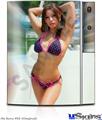 Sony PS3 Skin - Lilly Ruiz - Pokadot Bikini