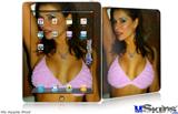 iPad Skin - Pink Ruffle Bikini Top