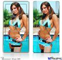 Zune HD Skin - Lilly Ruiz - Blue Lace Bikini
