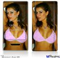 Zune HD Skin - Pink Ruffle Bikini Top