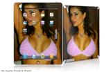 iPad Skin - Pink Ruffle Bikini Top (fits iPad2 and iPad3)